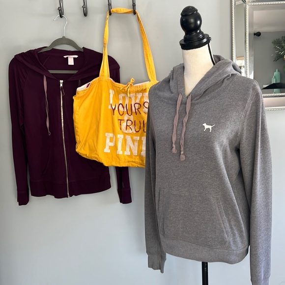 Pink by Victoria Secret Bundle Sweatshirts and Bag - Picture 4 of 16